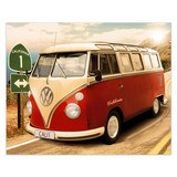 Wandtattoos: Volkswagen van Californie 4