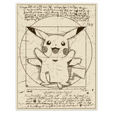 Wandtattoos: Pikachu Vitruvius 4