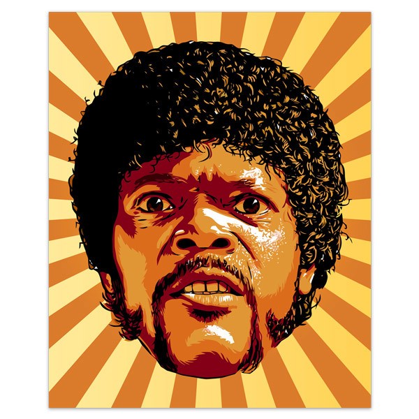 Wandtattoos: Jules Winnfield, Pulp Fiction