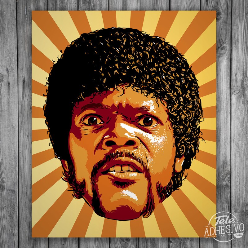 Wandtattoos: Jules Winnfield, Pulp Fiction