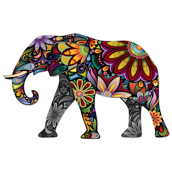 Wandtattoos: Hindischer Elefant