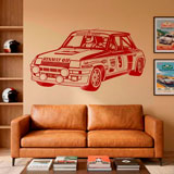 Wandtattoos: Renault 5 Turbo Rally 6