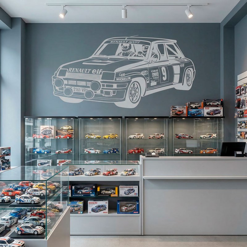 Renault 5 Turbo Rallye Wandtattoo 8