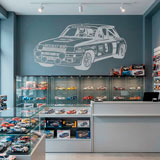 Wandtattoos: Renault 5 Turbo Rally 8