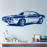 Wandtattoos: Ford Mustang Muscle Car 4