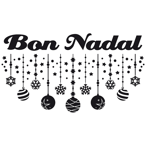 Wandtattoos: Bon Nadal