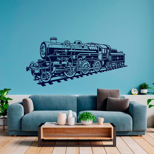 Wandtattoos: Zug Dampflokomotive