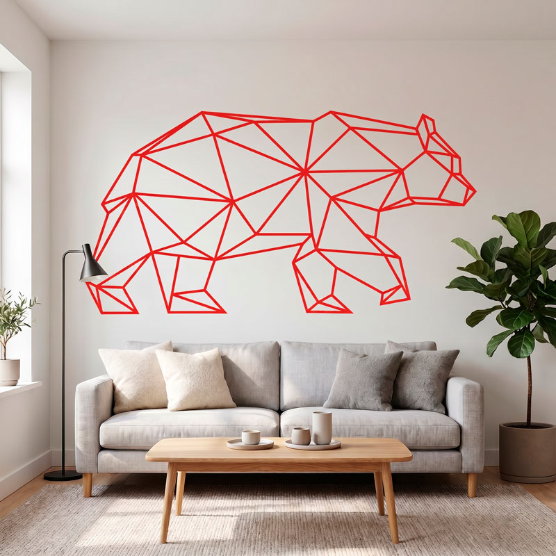 Geometric Origami B&auml;r 6/9