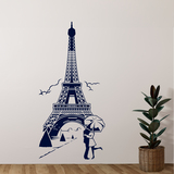 Wandtattoos: Liebe unter dem Eiffelturm 2