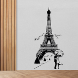 Wandtattoos: Liebe unter dem Eiffelturm 4