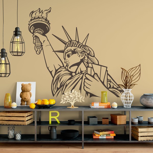 Wandtattoos: Statue of Liberty 2