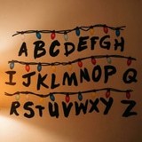 Wandtattoos: Seltsamere Dinge Alphabet 6
