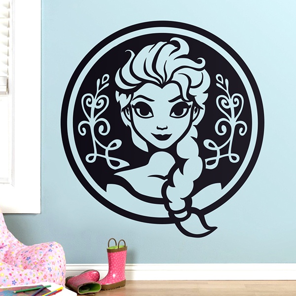 Kinderzimmer Wandtattoo: Frozen, Königin Elsa