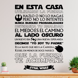 Wandtattoos: En esta Casa - Star Wars 2