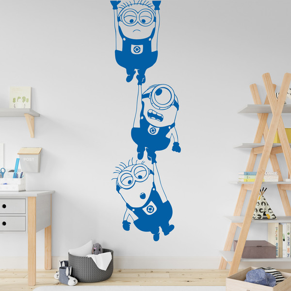 Wandtattoos: Minions hängen