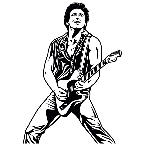 Wandtattoos: Bruce Springsteen