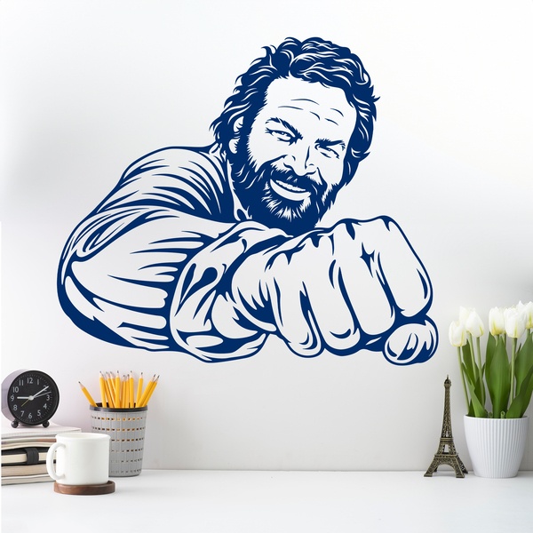 Wandtattoos: Bud Spencer