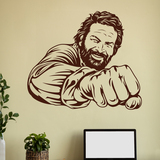 Wandtattoos: Bud Spencer 2