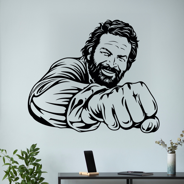 Wandtattoos: Bud Spencer