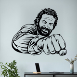 Wandtattoos: Bud Spencer 3