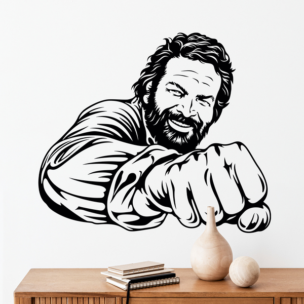 Wandtattoos: Bud Spencer