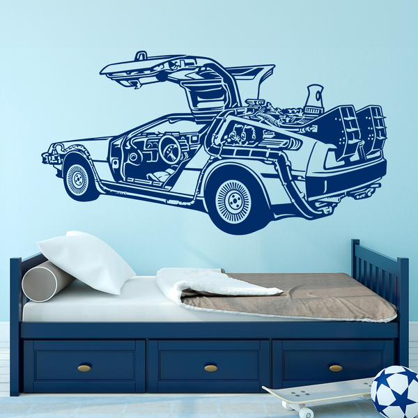 Wandtattoos: DeLorean