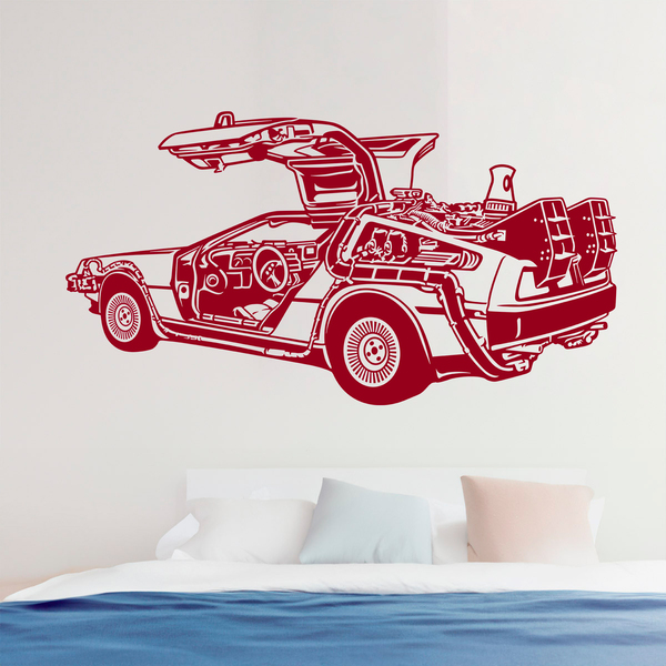 Wandtattoos: DeLorean
