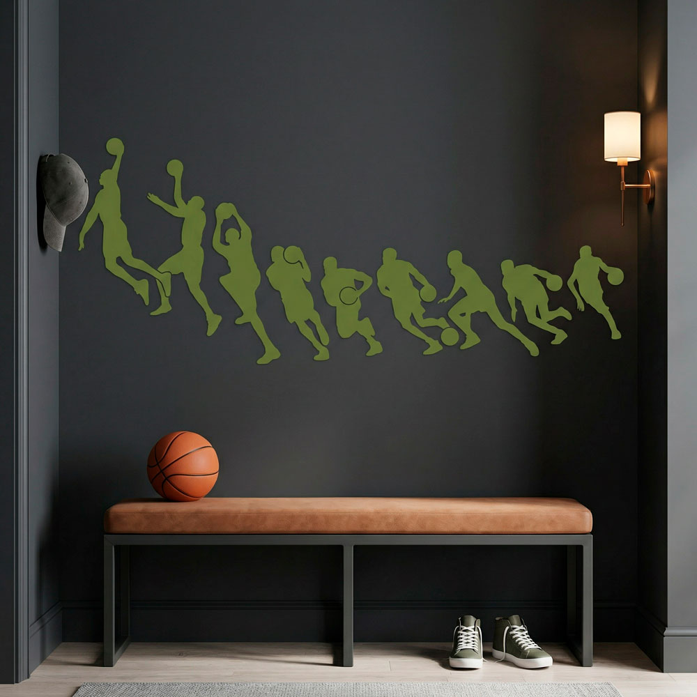 Basketball Michael Jordan Silhouetten 14