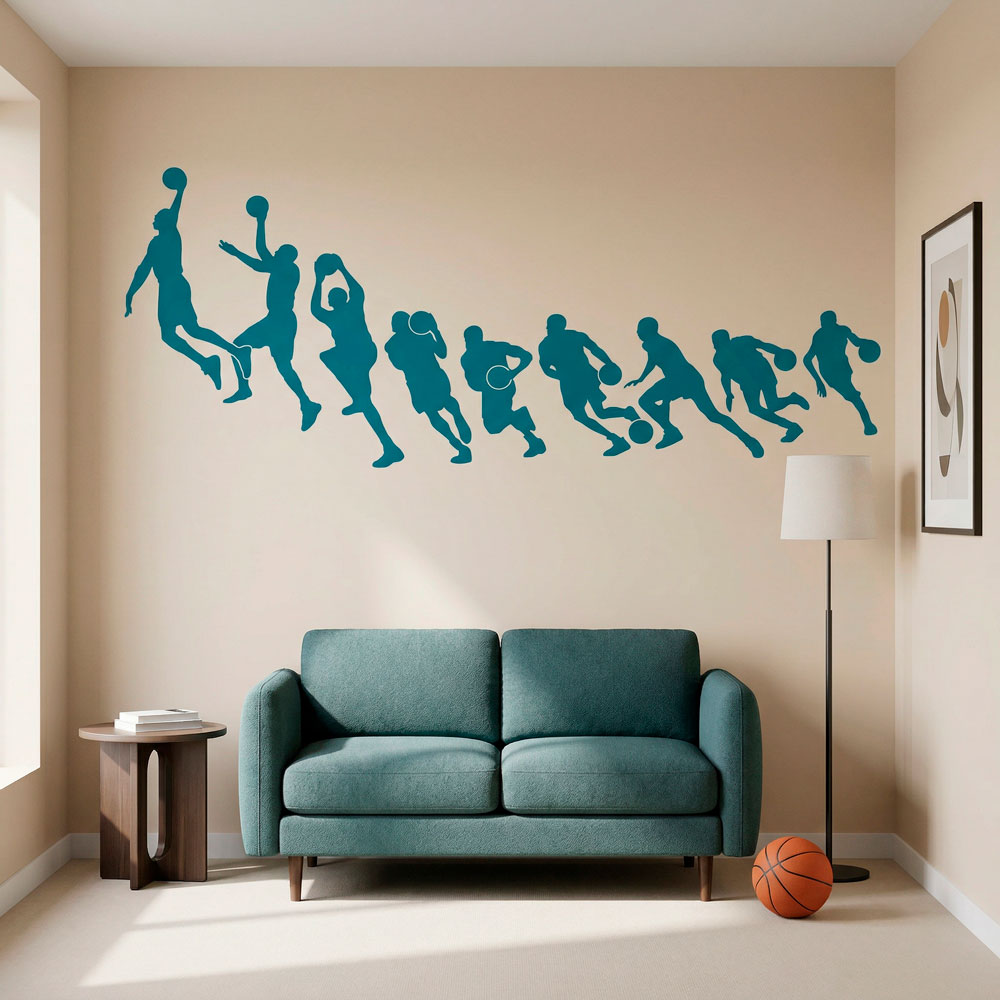 Basketball Michael Jordan Silhouetten 15