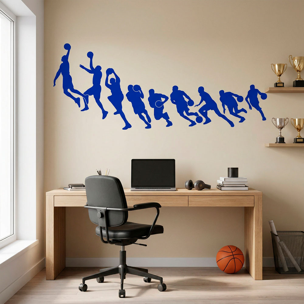 Basketball Michael Jordan Silhouetten 7