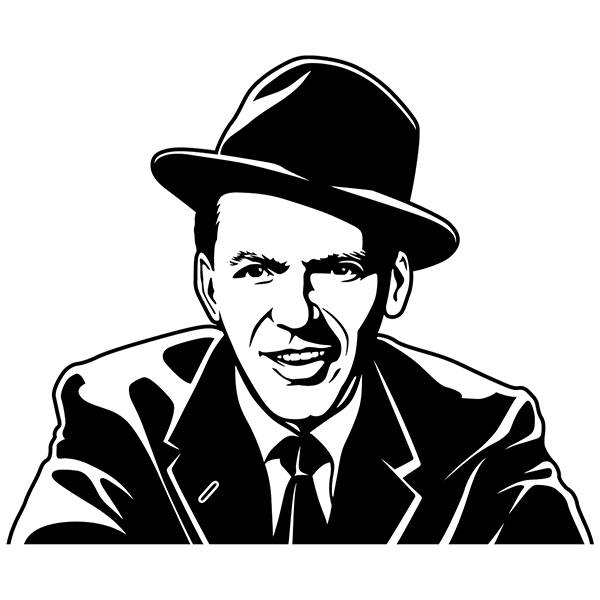 Wandtattoos: Frank Sinatra