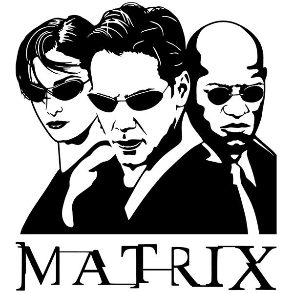 Wandtattoos: The Matrix