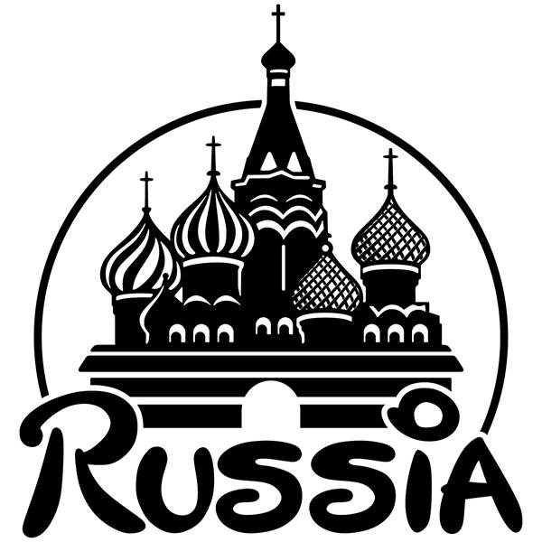 Wandtattoos: Basilius-Kathedrale (Russland)