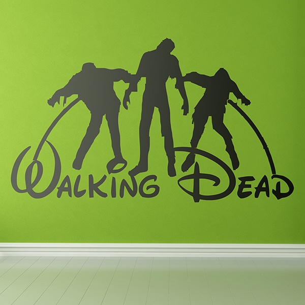 Wandtattoos: Walking dead Disney