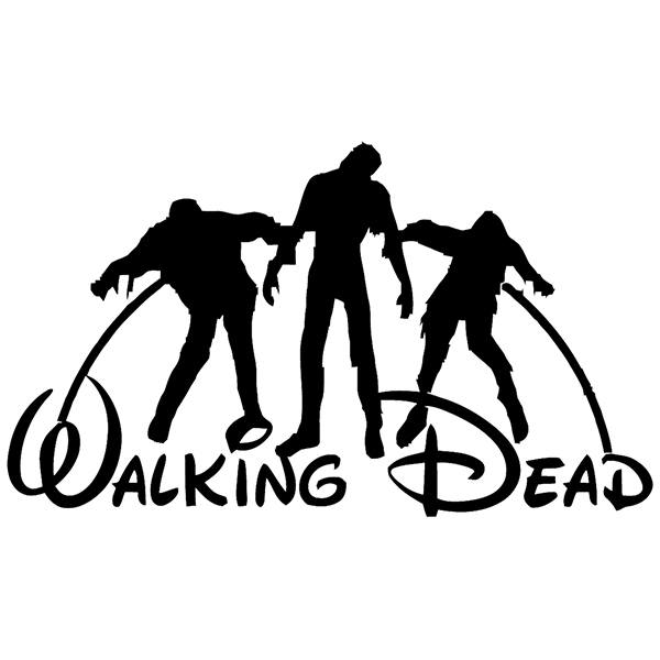 Wandtattoos: Walking dead Disney