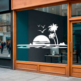 Wandtattoos: Sonnenuntergang im Paradies 7