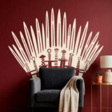 Wandtattoos: Iron Throne from Game of Thrones 3