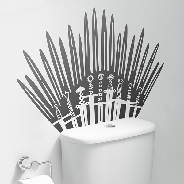 Wandtattoos: Iron Throne from Game of Thrones