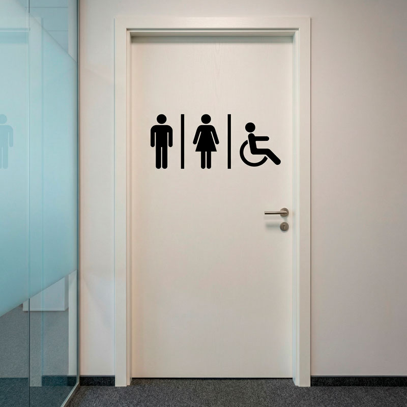 Sanit&auml;re WC-Symbole 7/9