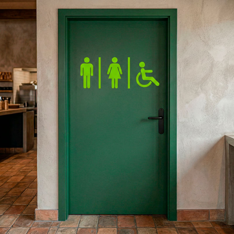 Sanit&auml;re WC-Symbole 8/9