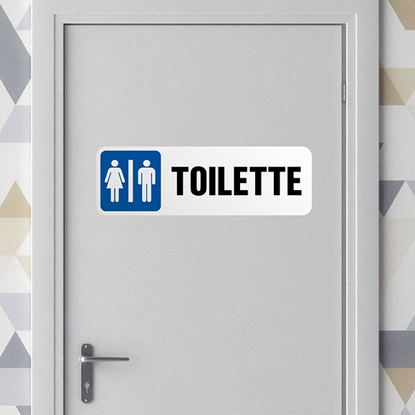 Wandtattoos: Signieren - Toilette