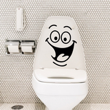 Wandtattoos: Lachen WC 2