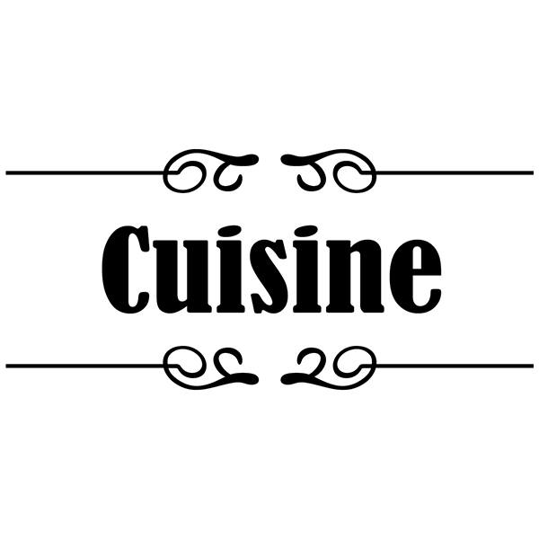 Wandtattoos: Beschilderung - Cuisine