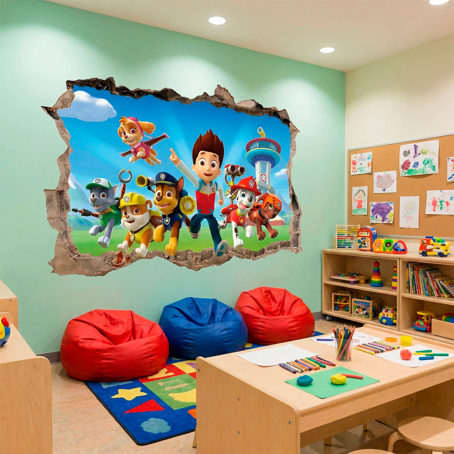 Wandtattoos: Loch Paw Patrol