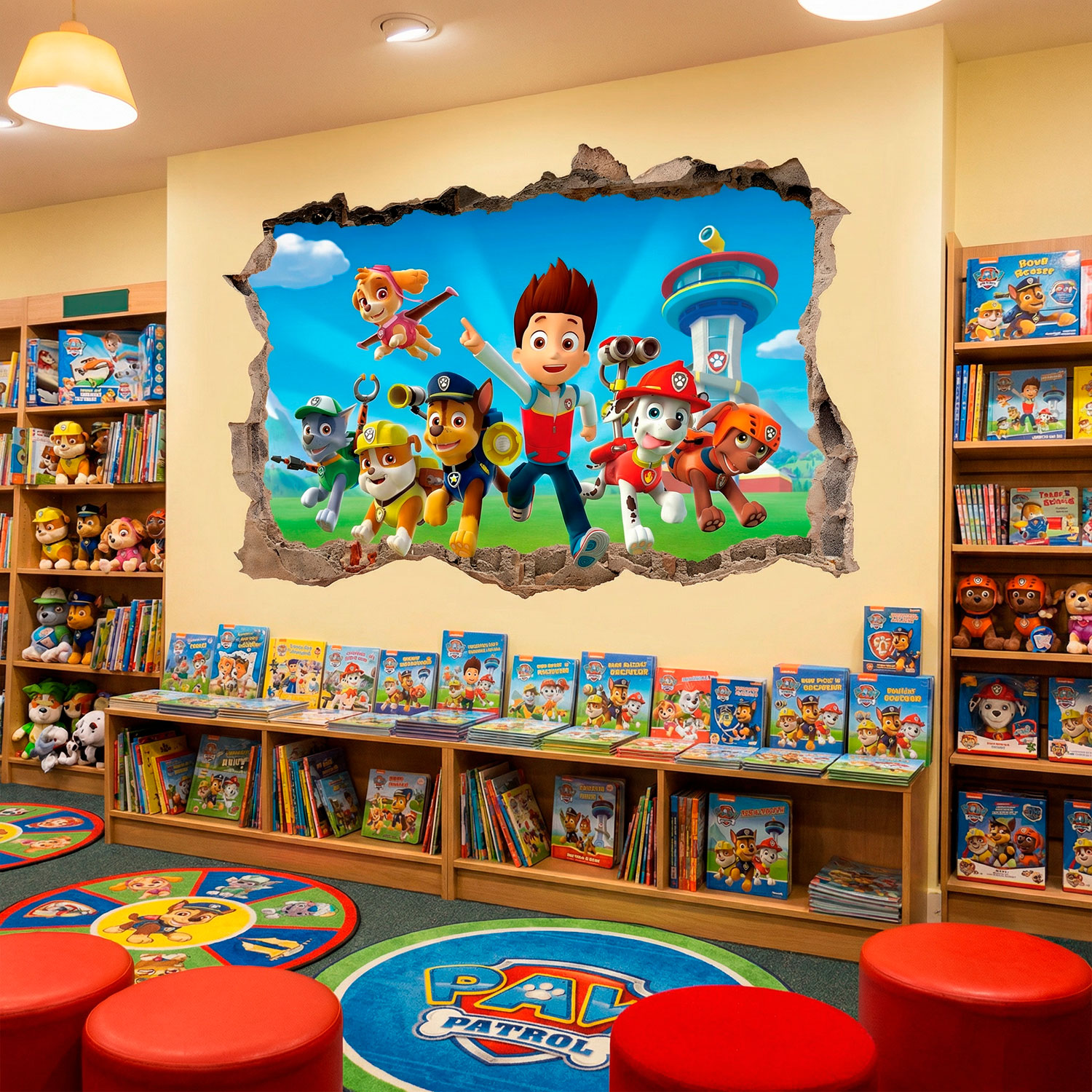 Wandtattoos: Loch Paw Patrol