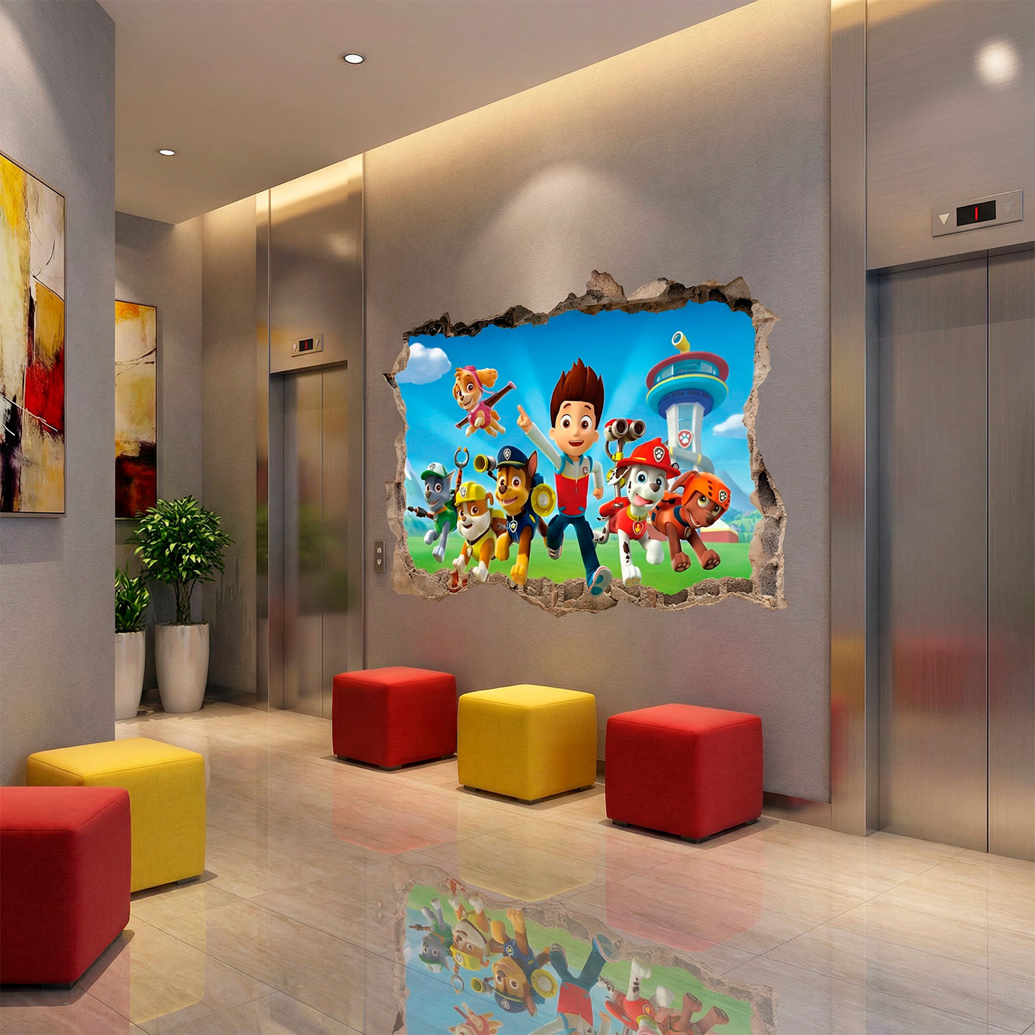 Wandtattoos: Loch Paw Patrol