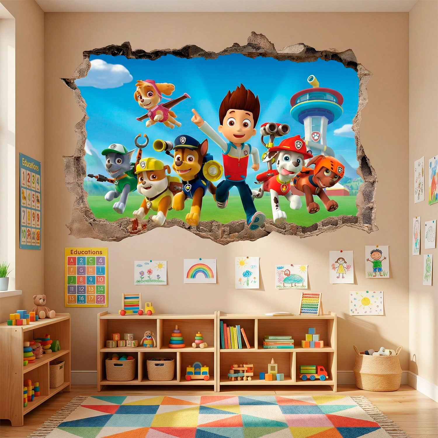 Wandtattoos: Loch Paw Patrol