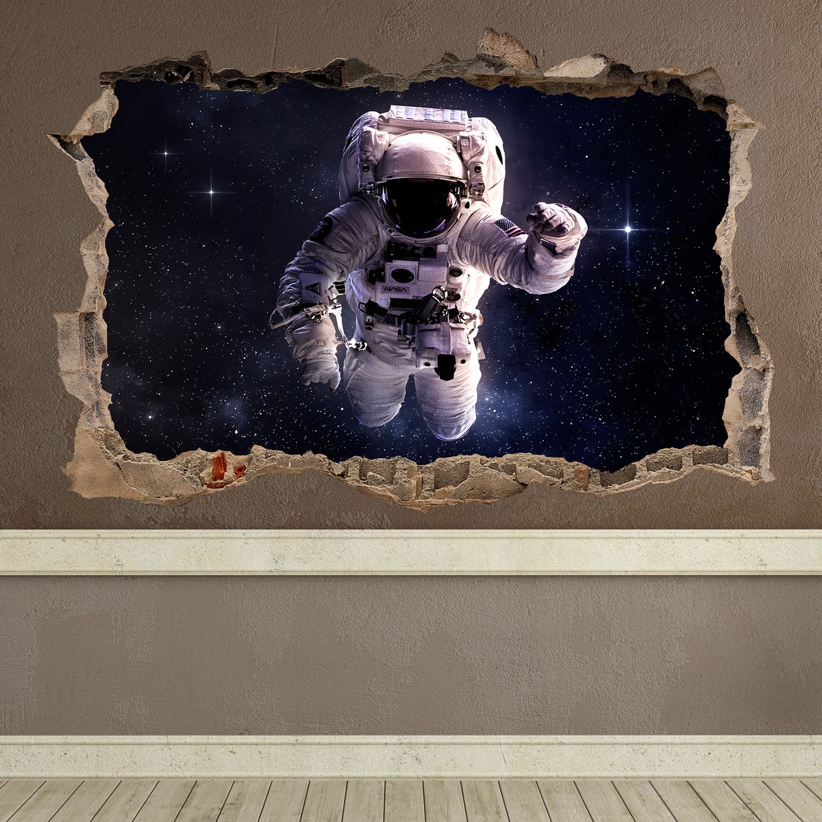 Wandtattoos: Loch Astronaut