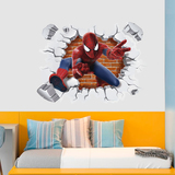 Wandtattoos: Loch in der Wand Spiderman 3