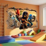 Wandtattoos: Loch Lego Ninjago 12